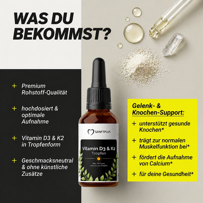 Vitamin D3 K2 Pluss